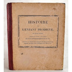 Histoire de l'enfant prodigue, en douze tableaux, tiree du nouveau testament; dessins et grabee par Jean Duplessi-Bertaux en 1815.